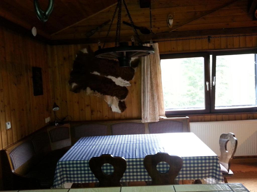 Fichtenblockhütte Sonnenalpe Nassfeld Kamer foto